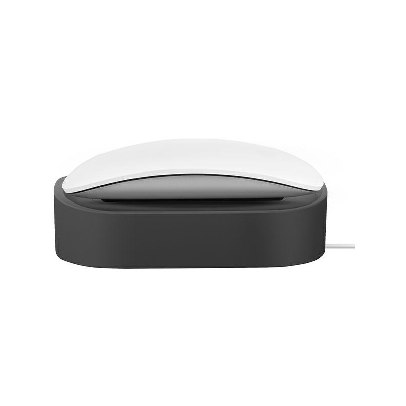 UNIQ Nova prijungimo stotelė, skirta „Magic Mouse“ pelei – tamsiai pilka