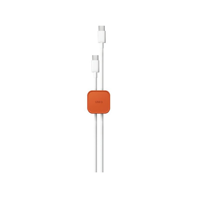 UNIQ Pod lipnus laidų organizatorius - 8 vnt. rinkinys - oranžinis
