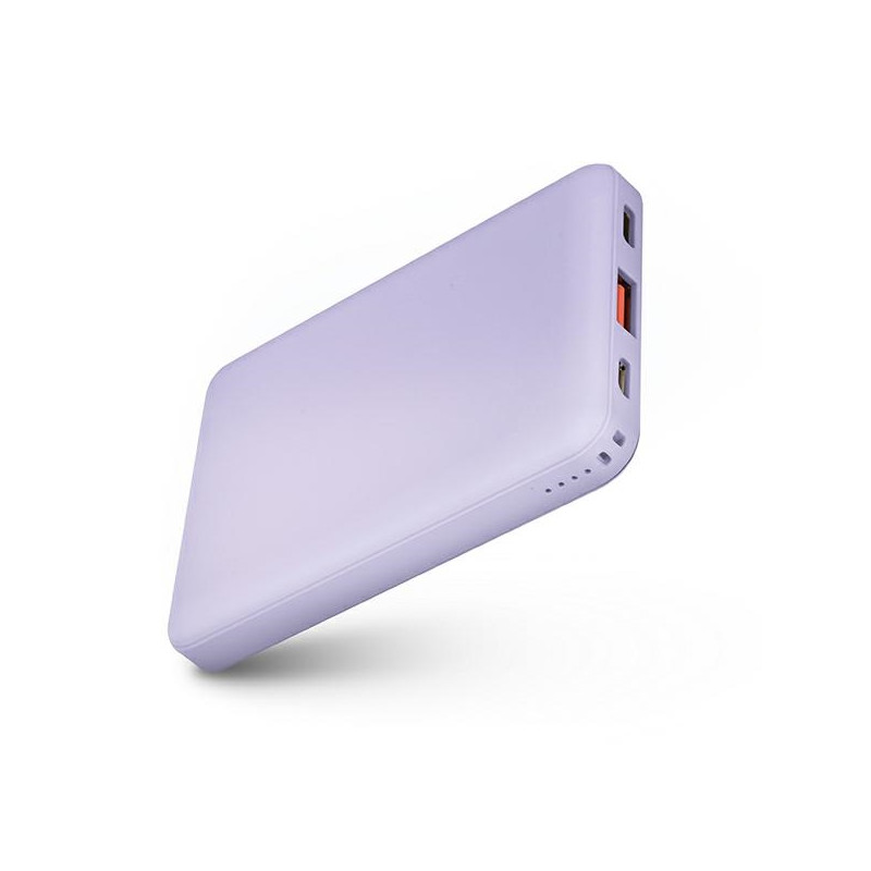 Powerbank UNIQ Fuele mini 8000mAh USB-C 18W PD Greitas įkrovimas - levanda