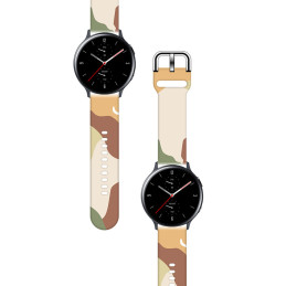 Apyrankė Moro, skirta Samsung Galaxy Watch 42 mm silikoninio dirželio apyrankės raštas 16