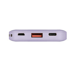 Powerbank UNIQ Fuele mini 8000mAh USB-C 18W PD Greitas įkrovimas - levanda
