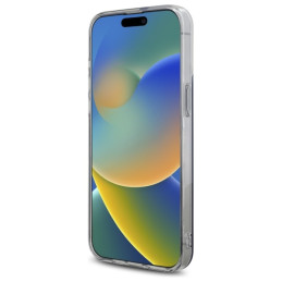 „US Polo“ blizgus didelio logotipo „iPhone 15 Pro Max 6.7“ dėklas – mėlynas