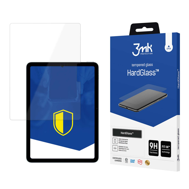 3mk HardGlass™ grūdintas stiklas, skirtas Apple iPad Pro 11" 2024 (5-osios kartos)