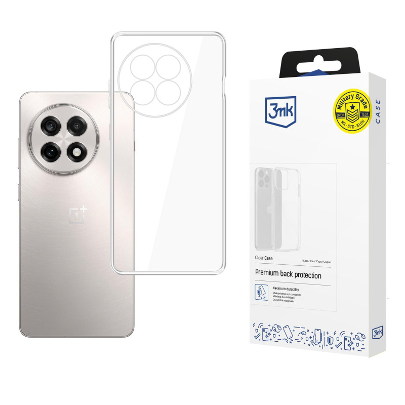 3mk skaidrus dėklas, skirtas „OnePlus 13R“ / „ACE 5“ - permatomas