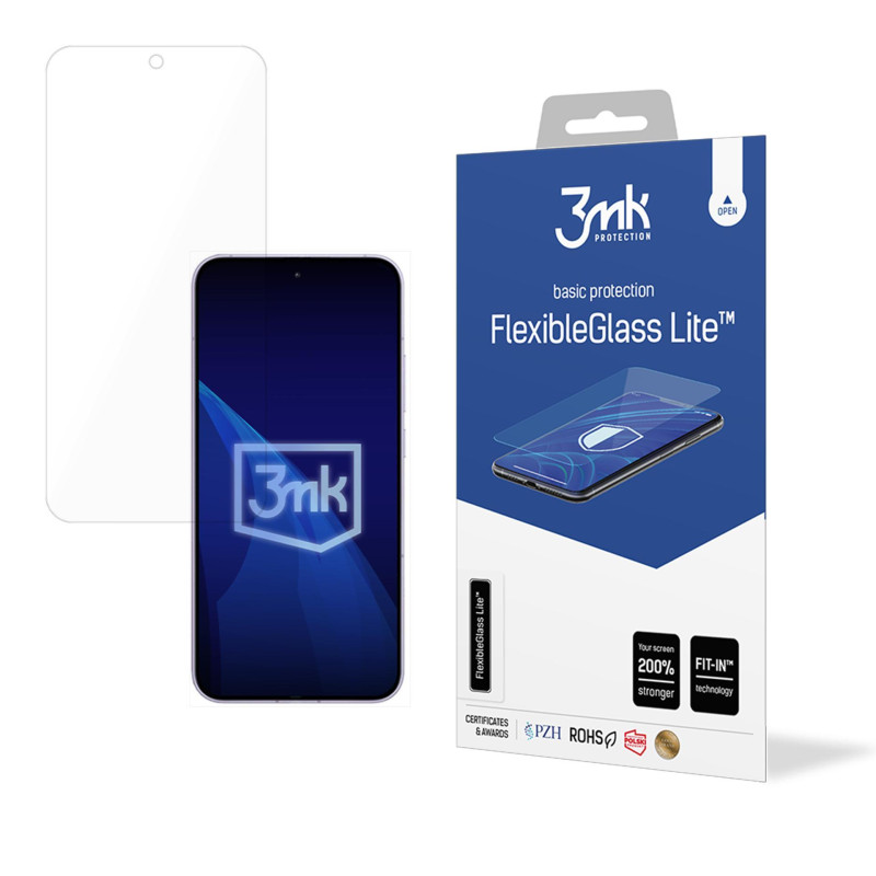 Hibridinis stiklas 3mk „FlexibleGlass Lite“ „Oppo Reno 13“ telefone