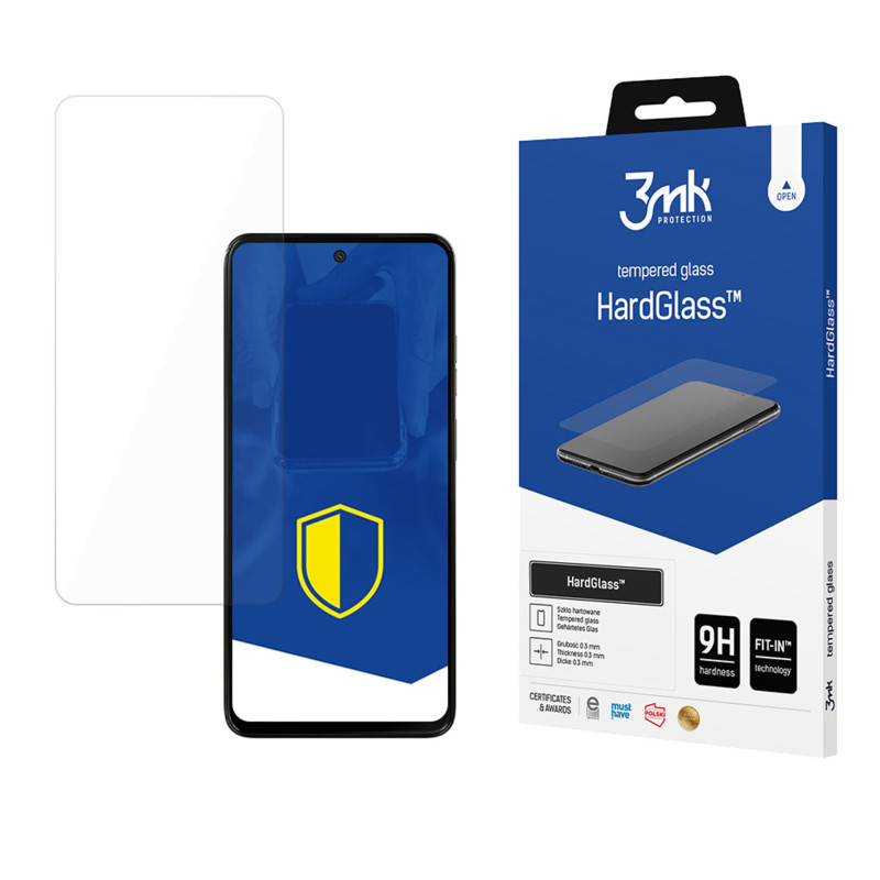 3mk HardGlass™ grūdintas stiklas Motorola Moto G15 / G15 Power / G05 / E15 telefonams