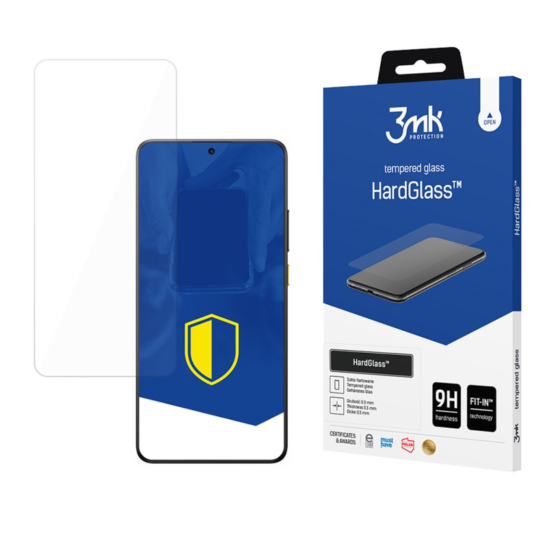 Grūdintas stiklas 3mk HardGlass Xiaomi Poco X7 Pro telefonui
