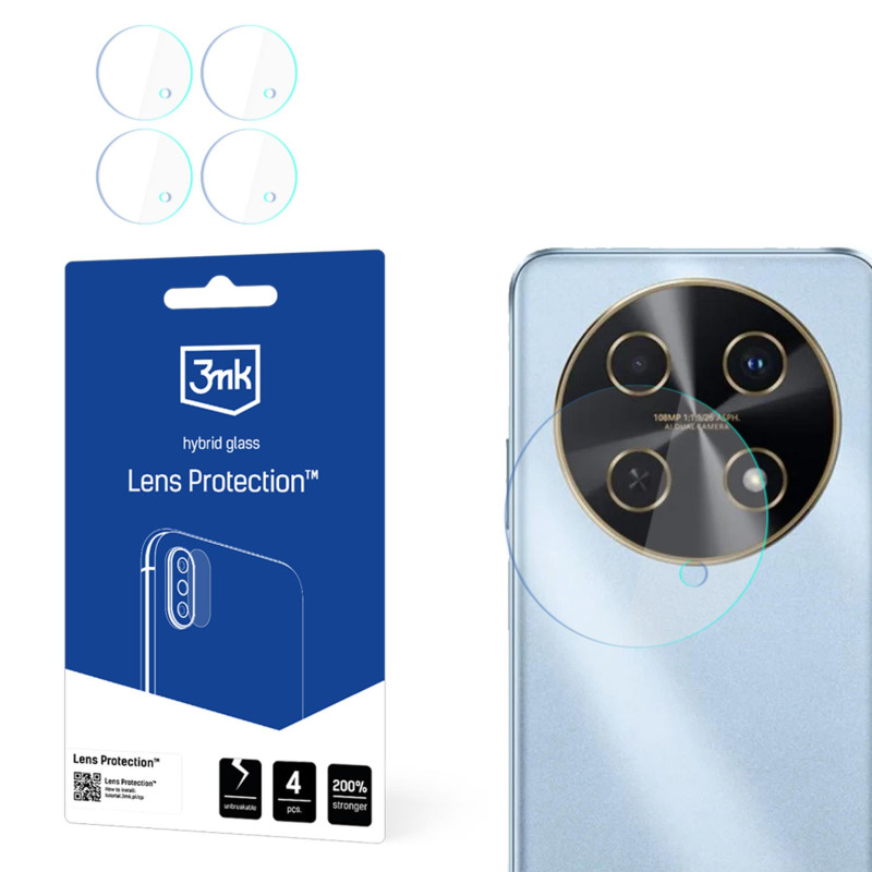 3mk objektyvo apsauginis kameros stiklas, skirtas „Huawei Nova 13i“