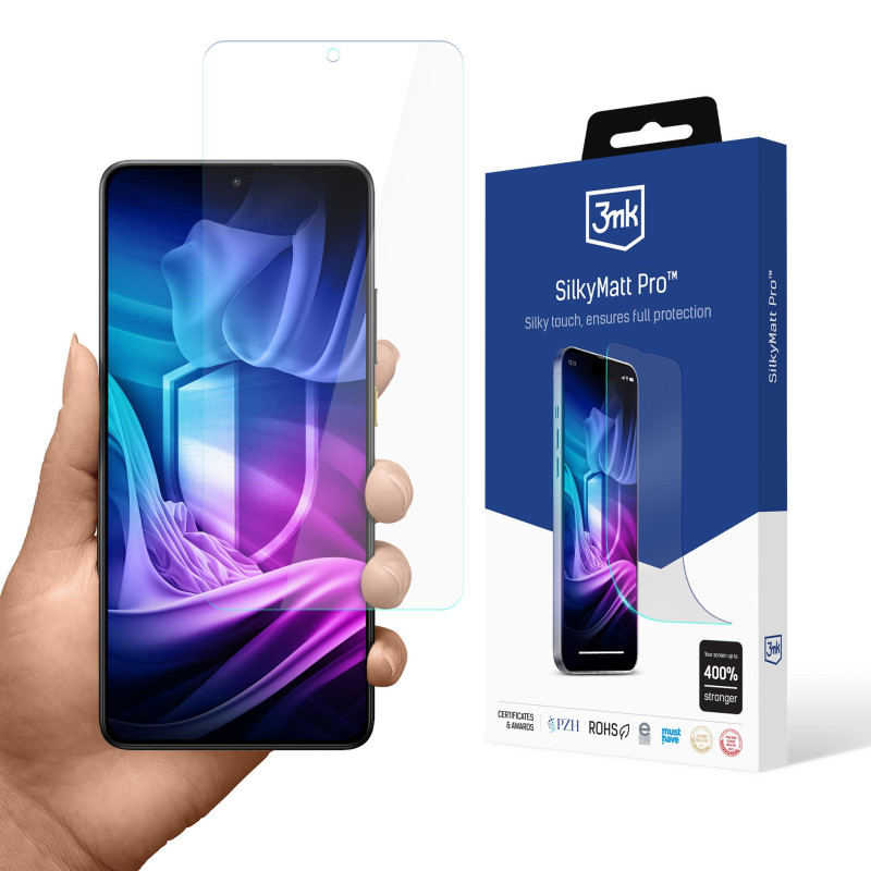 3mk Silky Matt Pro matinė folija Xiaomi Poco X7 Pro telefonui