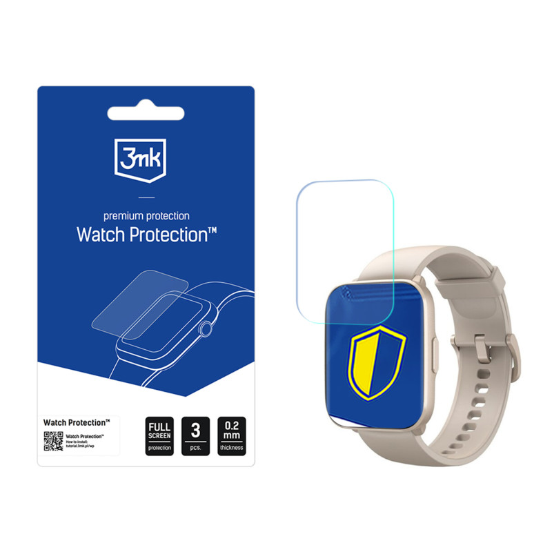 3mk Watch Protection ARC išmaniojo laikrodžio ekrano apsauga, skirta „Mibro Watch C2“