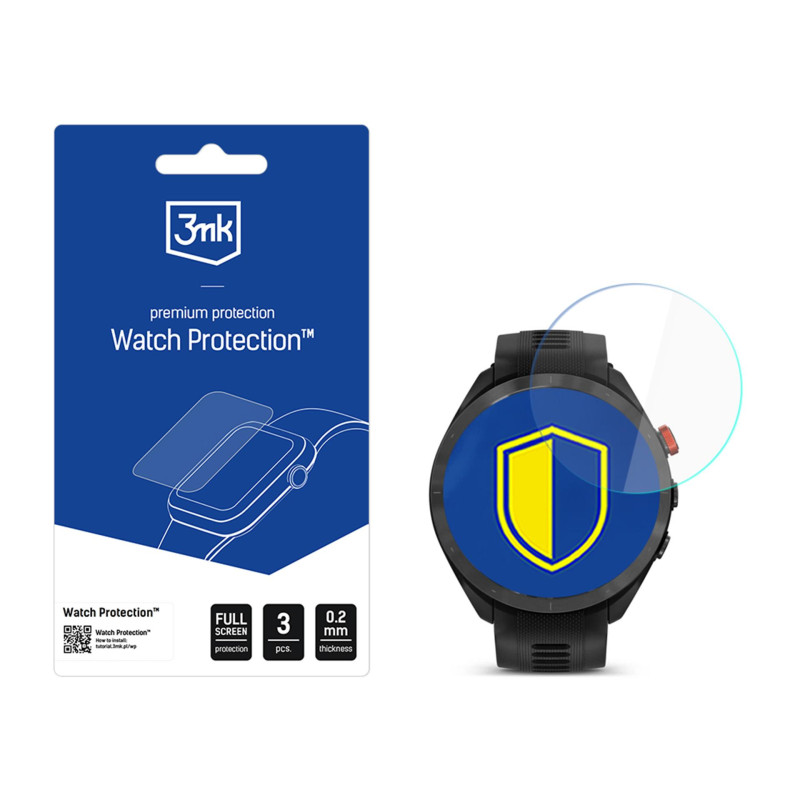 Išmaniojo laikrodžio ekrano apsauginis stiklas 3mk laikrodžio apsauga „FlexibleGlass“, skirtas „Garmin Approach S70 47mm...