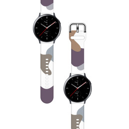 „Samsung Galaxy Watch“ 46 mm silikoninio dirželio apyrankės modelis „Moro“ apyrankė
