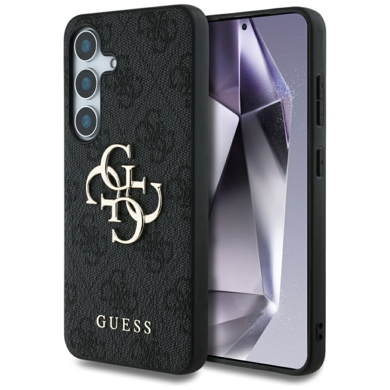 „Guess Big 4G Logo Classic“ dėklas, skirtas „Samsung Galaxy S25 Plus“, juodas