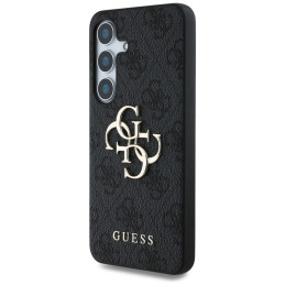 „Guess Big 4G Logo Classic“ dėklas, skirtas „Samsung Galaxy S25 Plus“, juodas