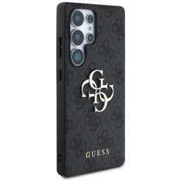 „Guess Big 4G Logo Classic“ dėklas, skirtas „Samsung Galaxy S25 Ultra“, juodas