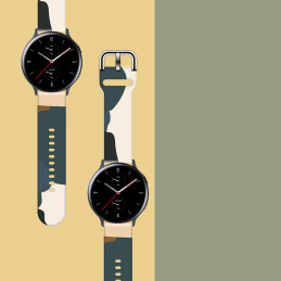 „Samsung Galaxy Watch“ 46 mm silikoninio dirželio apyrankės modelis „Moro“ apyrankė