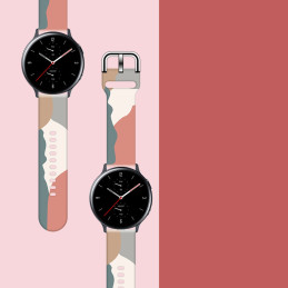 Apyrankė Moro, skirta Samsung Galaxy Watch 46 mm silikoninio dirželio apyrankės raštas 15