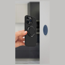 UNIQ Gripfit 360 magnetinis laikiklis ir atramėlė „MagSafe“ – juodas