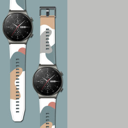 Dirželis Moro Band, skirtas Huawei Watch GT2 Pro Silikoninio dirželio laikrodžio apyrankės modelis 3
