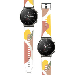 „Huawei Watch GT2 Pro“ silikoninio dirželio „Moro“ dirželio apyrankės modelis 8