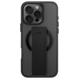 UNIQ „Heldro Max“ dėklas, skirtas „iPhone 16 Pro 6.3“ su „MagSafe“ – juodas