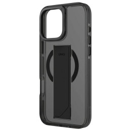 UNIQ „Heldro Max“ dėklas, skirtas „iPhone 16 Pro 6.3“ su „MagSafe“ – juodas