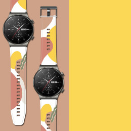„Huawei Watch GT2 Pro“ silikoninio dirželio „Moro“ dirželio apyrankės modelis 8