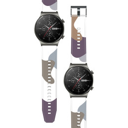 „Huawei Watch GT2 Pro“ silikoninio dirželio „Moro“ dirželio apyrankės modelis 10