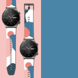 „Huawei Watch GT2 Pro“ silikoninio dirželio „Moro“ dirželio apyrankės modelis 11