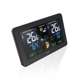 Hama Premium meteorologinė stotelė su USB - juoda