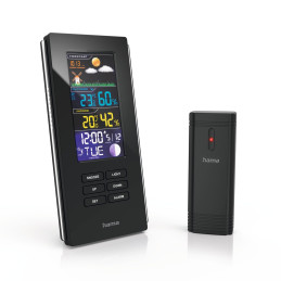 Hama Color Edge meteorologinė stotelė - juoda