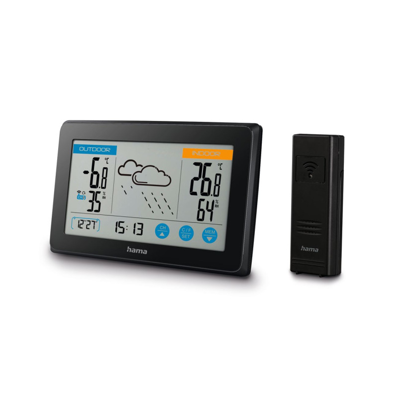 Hama Touch meteorologinė stotelė - juoda