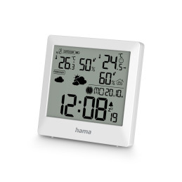 Hama Palawan meteorologinė stotelė, termometras, higrometras – balta