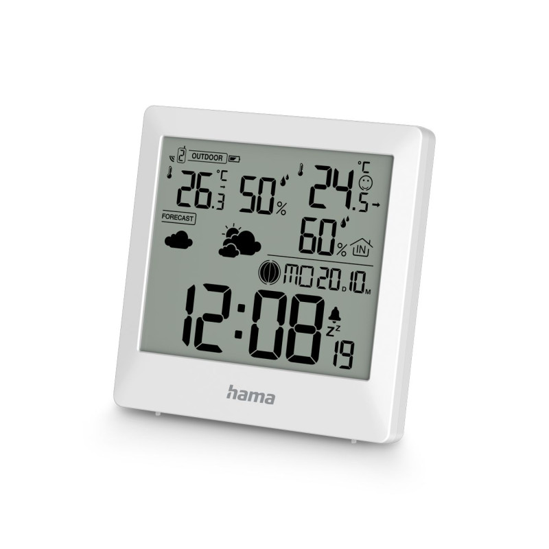 Hama Palawan meteorologinė stotelė, termometras, higrometras – balta