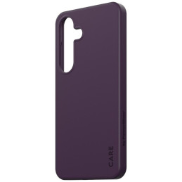 „CARE by PanzerGlass“ madingas QI dėklas, skirtas „Samsung Galaxy S25“ – violetinis