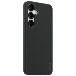 „CARE by PanzerGlass“ madingas QI dėklas, skirtas „Samsung Galaxy S25+“ – juodas