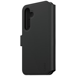 „CARE by PanzerGlass Feature Tango 2in1“ piniginės dėklas, skirtas „Samsung Galaxy S25+“ – juodas