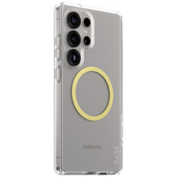 „CARE by PanzerGlass Flagship Urban Combat Chardonnay QI“ dėklas, skirtas „Samsung Galaxy S25 Ultra“ – skaidrus