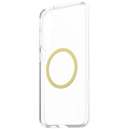 „CARE by PanzerGlass Flagship Urban Combat Chardonnay QI“ dėklas, skirtas „Samsung Galaxy S25+“ – skaidrus