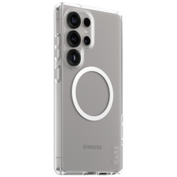 „CARE by PanzerGlass Flagship Urban Combat White QI“ dėklas, skirtas „Samsung Galaxy S25 Ultra“ – skaidrus