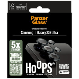 „PanzerGlass Hoops“ objektyvo apsauga, skirta „Samsung Galaxy S25 Ultra“
