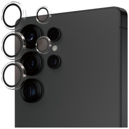 „PanzerGlass Hoops“ grūdinto stiklo objektyvo apsauga, skirta „Samsung Galaxy S25 Ultra Clear“