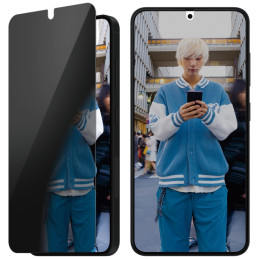 „PanzerGlass“ itin plataus diametro privatumo stiklas, skirtas „Samsung Galaxy S25“