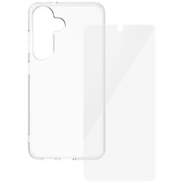 „CARE by PanzerGlass“ madingas 2in1 dėklas + apsauginis stiklas, skirtas „Samsung Galaxy S25“