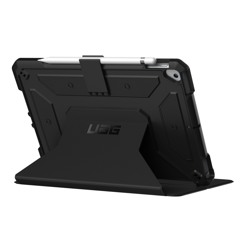 UAG Metropolis Apple pieštuko dėklas, skirtas iPad 10.2" - juodas