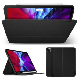 „LAUT Prestige“ lankstus dėklas su „Apple Pencil“ laikikliu, skirtas „iPad Pro 11“, „iPad Air 10.9“ – juodas