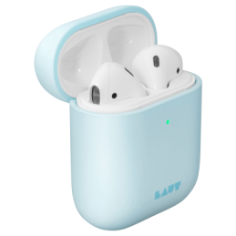 LAUT Huex Pastels dėklas – apsauginis dėklas, skirtas AirPods 1 / 2 – mėlynas
