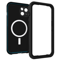 OtterBox serijos FRE „MagSafe“ smūgiams atsparus dėklas, skirtas „iPhone 14“ – juodas