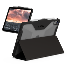 UAG Plyo dėklas su Apple pieštuko laikikliu, skirtas iPad 10.9" (10 kartos) – pilkas/ juodas