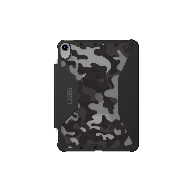 UAG Plyo dėklas su Apple pieštuko laikikliu, skirtas iPad 10.9" (10 kartos) – alyvuogių spalvos
